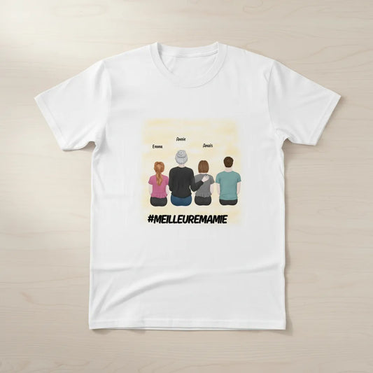 Tee Shirt Personnalisé Grand Mère