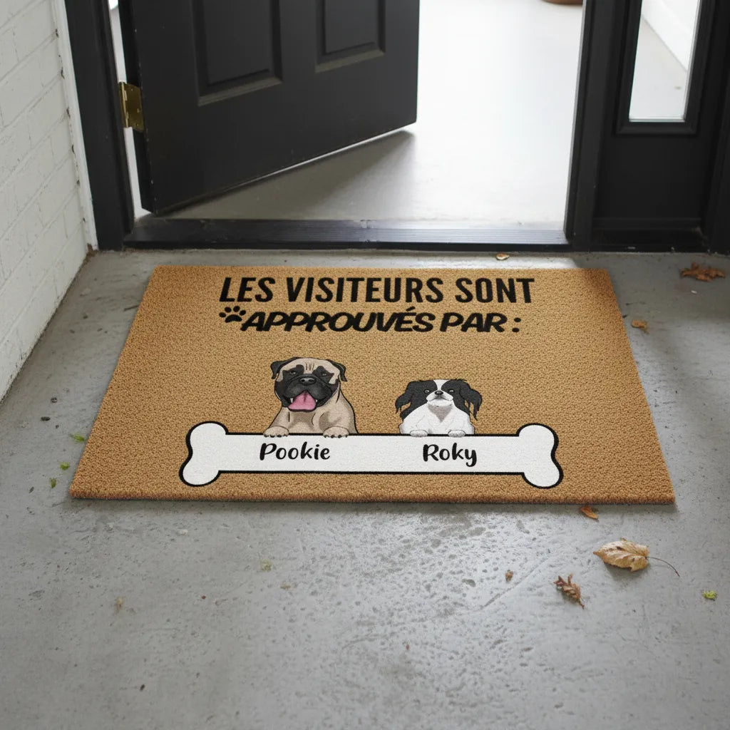 Paillasson Personnalisé Avec Chien