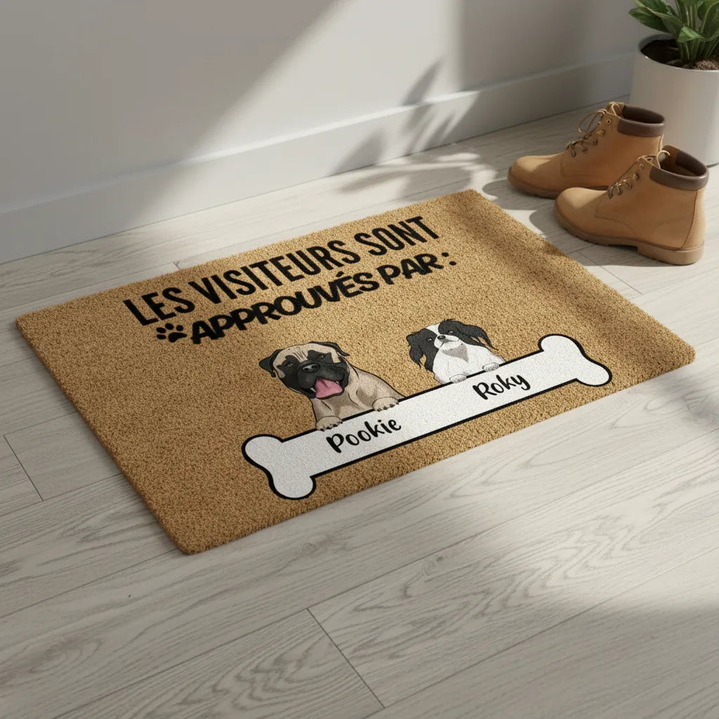 Paillasson Personnalisé Avec Chien
