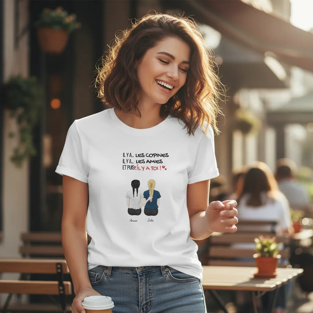 Chandail personnalisé meilleure amie