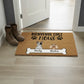 Tapis d'entrée Personnalisé Avec Chien