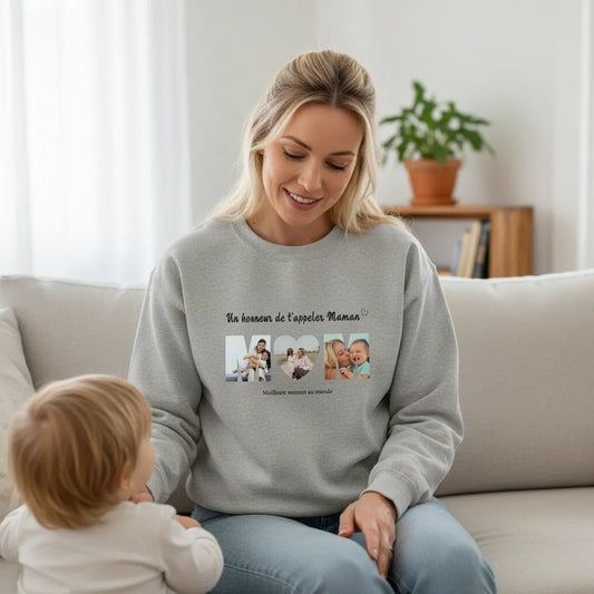 Pull personnalisé maman
