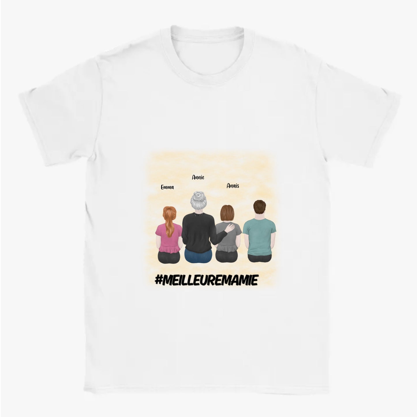 Tee Shirt Personnalisé Grand Mère