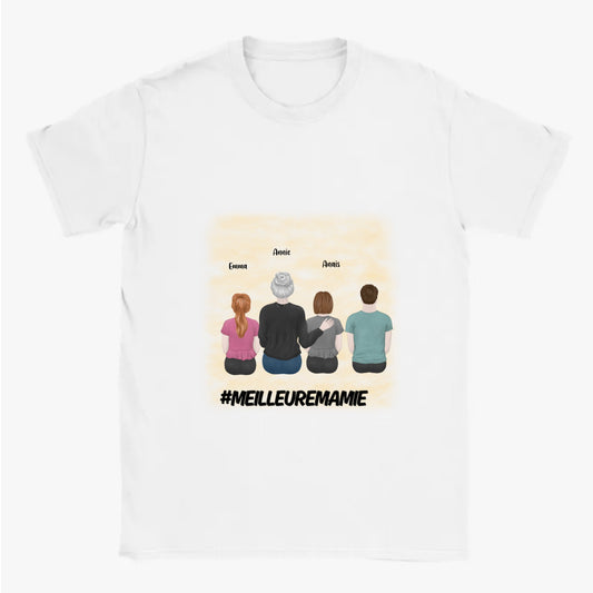 Tee Shirt Personnalisé Grand Mère