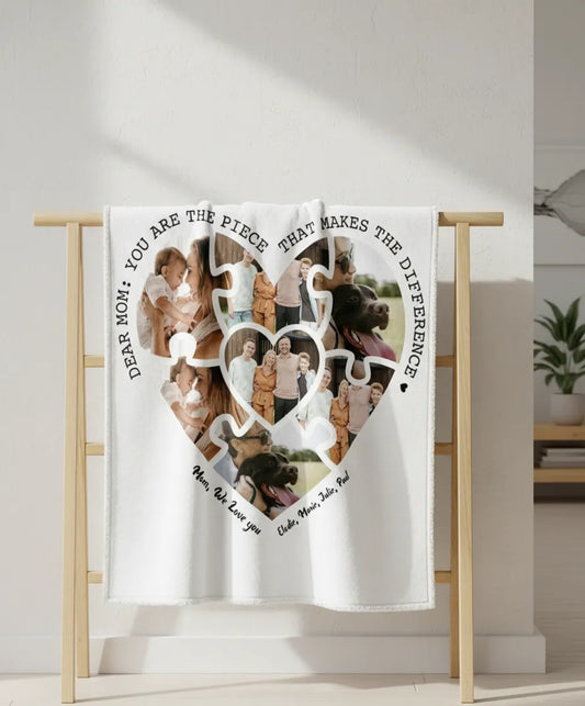 Couverture personnalisée maman