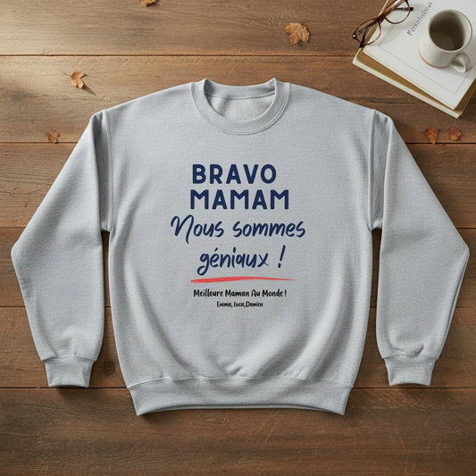 Sweat personnalisé maman