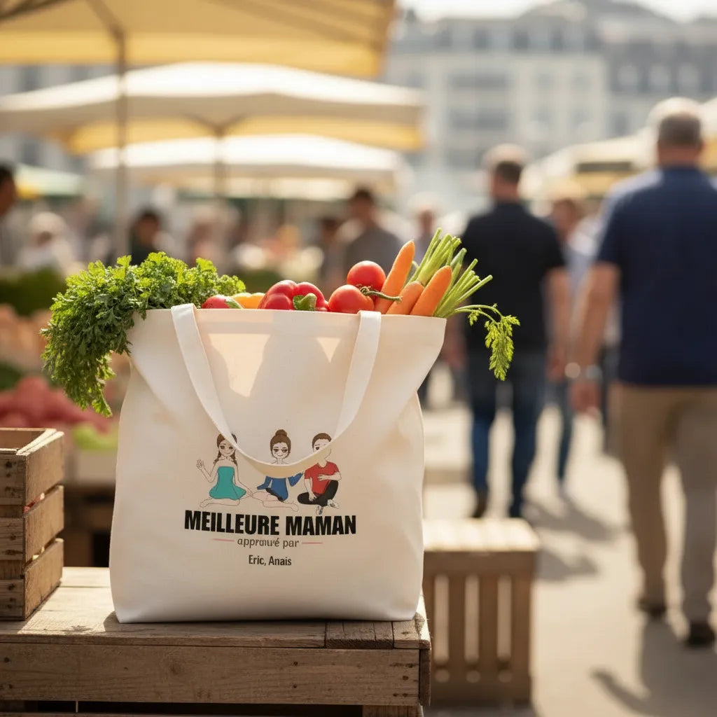 Sac fourre-tout personnalisé Maman