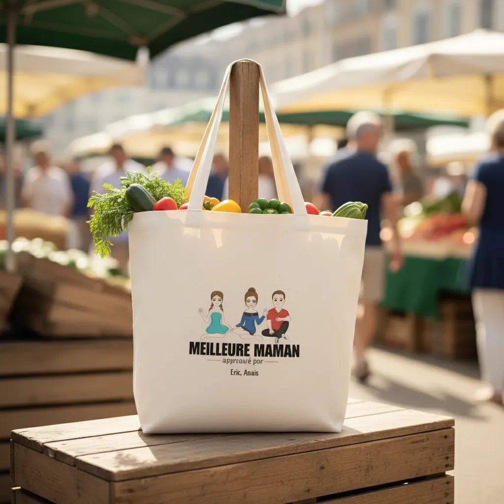 Sac fourre-tout personnalisé Maman