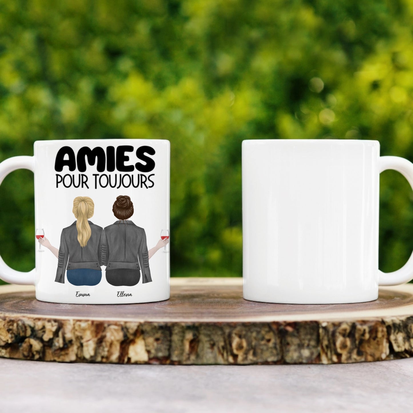 Tasse personnalisée meilleure amie