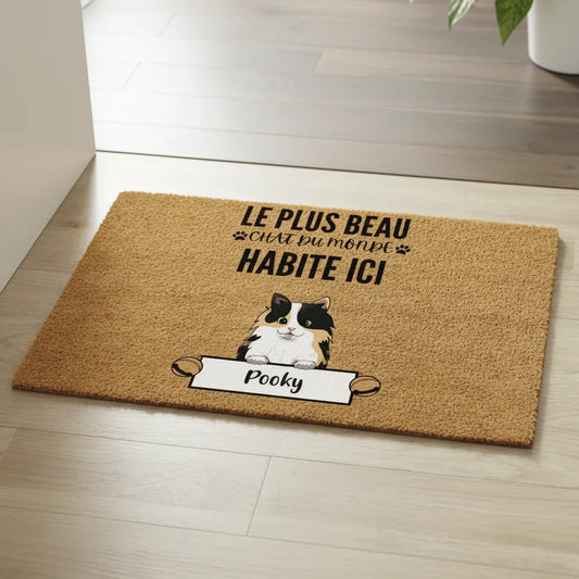 Tapis Personnalisé Chat