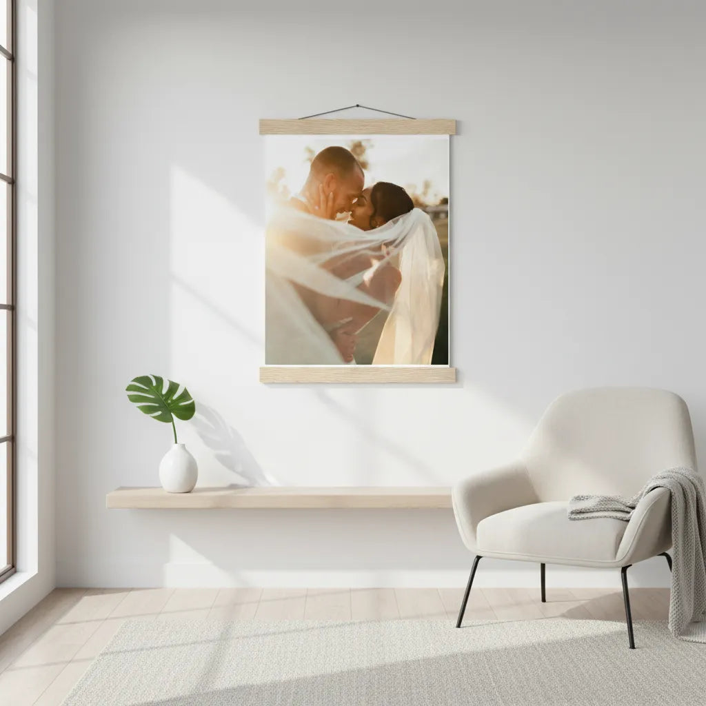 Poster avec Accroche et Photo Personnalisée