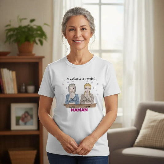 T Shirt Personnalisé Mère Fille