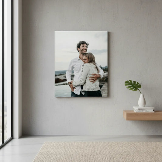 Impression Canvas avec Photo Personnalisee
