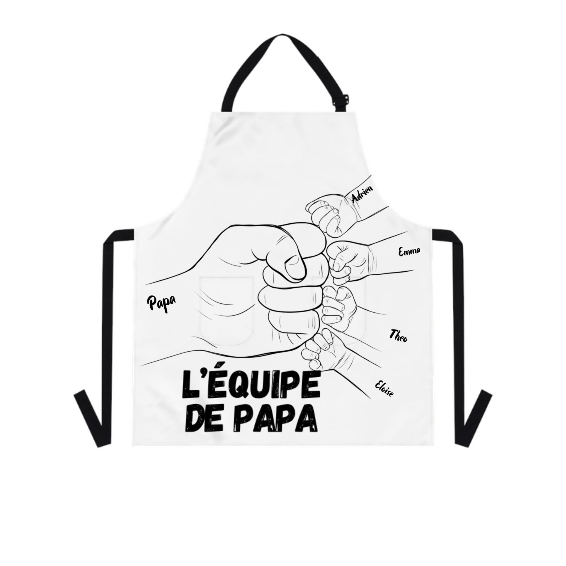 tablier cuisine personnalise papa