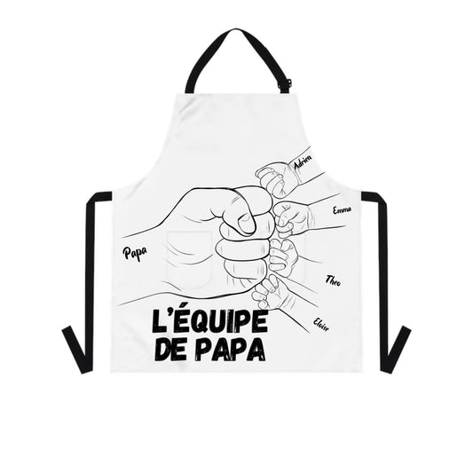 tablier cuisine personnalise papa