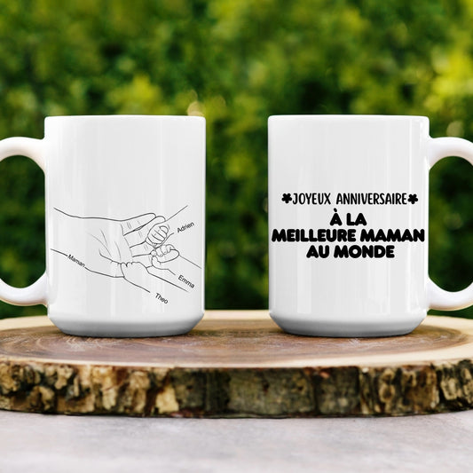 tasse personnalise anniversaire maman