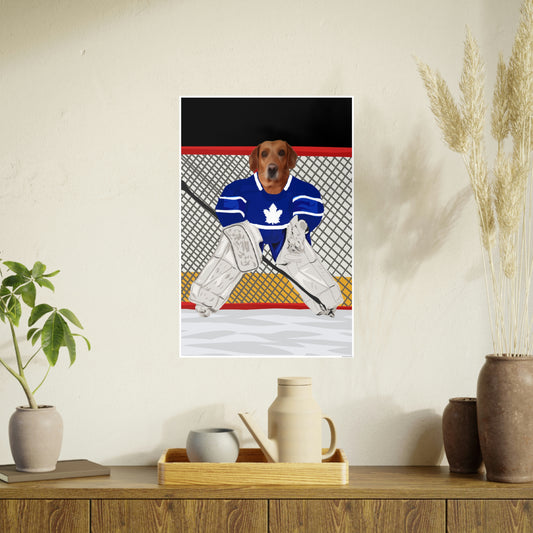 Pet Personnalized Poster-Toronto Star Hockey